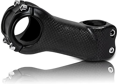 LOVEJIA RXL SL potencias MTB 31.8 Carbono potencias Bicicleta Carretera Potencia MTB de Carbono 6/17 Grados Potencia Bici MTB vástago del Manillar Carbono 70/80/90/100/110/120/130mm 1-1/8(28,6 mm)