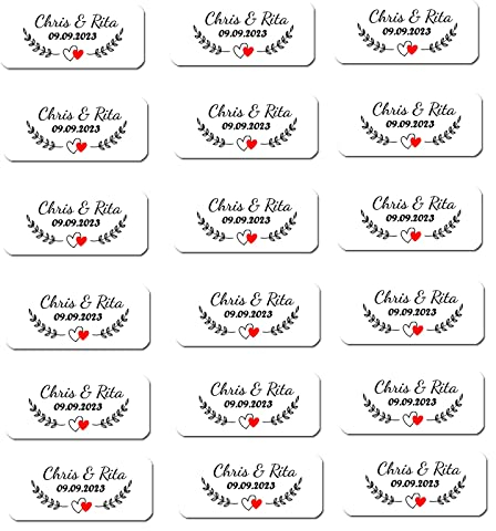100Pcs Étiquettes Personnalisées De Bulle De Mariage,Bulles Stickers Mariage, Autocollant Bouteille Bulle Savon Flacon Décoration,Autocollants Personnalisés avec Nom Et Date pour Mariage, Baptême