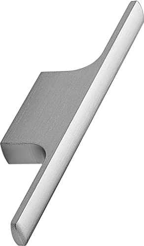 FURNIPART Möbelgriff Tau LA32, Griff für Küchenschränke - Schrankgriff für Küchenfronten - Aluminium Edelstahl Effekt