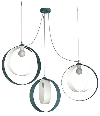 L+ Kronleuchter Wohnzimmer Metall Kronleuchter Kronleuchter Küche Modern Kronleuchter E27 (Mediterran/Weiß)