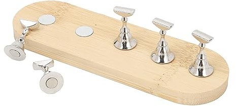 Porte-Ongles Magnétique Réglable pour Faux Ongles, Support de Pratique Stable