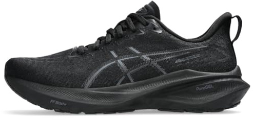 ASICS Women's GT-2000 13 Running Shoes, Schwarz/Schwarz, 43.5 EU