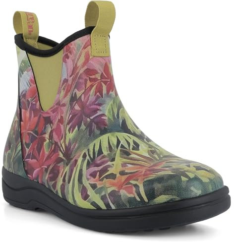 Green Comfort Stivali Gomma Donna Basso | Stivali Pioggia Donna di vari Colori (Taglia 36)