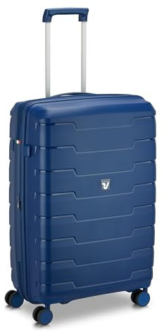 RONCATO Skyline 2.0 Mittelgroßer Koffer 70 cm Erweiterbar - Nachtblau