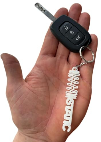 1A Style Sticker Schlüsselanhänger Glowers für Auto oder Motorrad Nachtleuchtend Keychain Glow in the Dark Schlüsselfinder (selfmade)