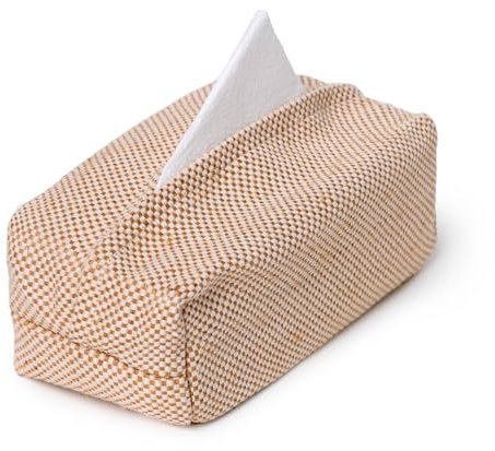 New Living Support pour boîte à mouchoirs en jute et rotin sans plastique écologique 17 x 9 x 8 cm