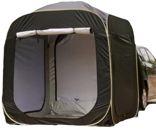 BUKYYY Auto Zelt für Dacia Jogger 2022-2024, Heckklappe Schatten Markise Zelt für Camping, Auto Zelte für Picknick Outdoor Reisen,Black