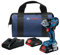 BOSCH GDS18V-230CB24 18V 3/8 Impact Wrench | 400 ft. lbs. Breakaway Torque, 230 Ft.-Lbs. Maximum Attach Torque, 3 Speed/Torque Settings, Automatic Bolt Release, with 2 CORE18V® Batteries
