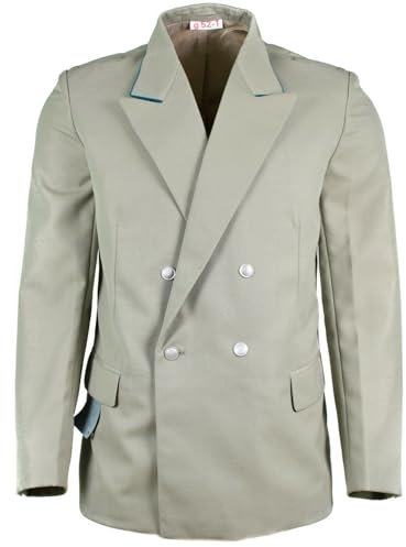 Offizielle Bundeswehr NVA Army Kleid Jacke Offizier formelle Uniform Militär NEU, Khaki, Klein