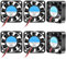 Joycabin 6 Stück Lüfter 12V 40 × 40 × 10mm 3D Drucker Lüfter, 4010 Gebläse, CPU Lüfter Kühler Brushless Kühlkühler Ventilator Cooling Gebläse Lüfter für 3D-Drucker