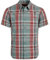 Weird Fish Judd Organic Cotton Short Sleeve Check Shirt Mineral Blue Size 2XL