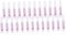 DECORNIJIA 25Pcs Nail Tip Glue Adhesive Fast Drying Press Nail Glue for Bonding for Manicure Kits and Nail Art Applications Strong Adhesion for Fake Nails