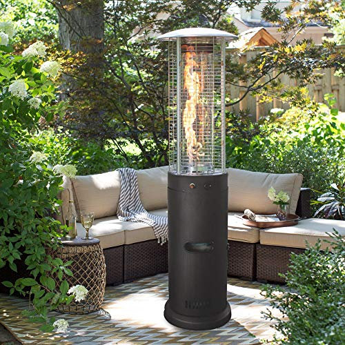 Propangas-Heizstrahler für den Außenbereich, 15 kW, hohe Leistung, schnelle Heizung, ideal für Garten und Terrasse im gewerblichen und privaten Bereich