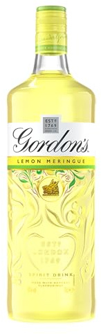 Gordon's Lemon Meringue Gin Based Flavoured Spirit Drink | 35% vol | 70cl | Zesty and Sweet | Infused with Natural Flavours