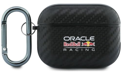 CG Mobile Red Bull Logo Kohlenstoff Schutzhülle für AirPods Pro 3 (Schwarz)