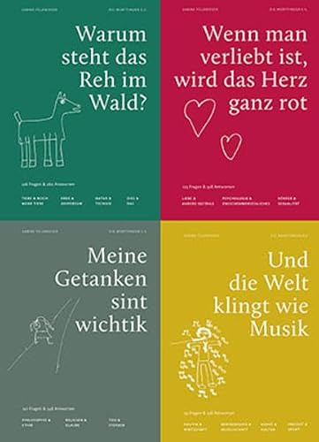 Die Wortfinder - Band 1 bis 4 im Paket: 110 Fragen & 348 Antworten. Philosophie & Ethik, Religion & Glaube, Tod & Sterben.