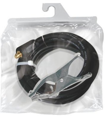 Masseklemme + Kabel montiert: 250 A, CROCO 400.70, 4 m, Ø 25 mm², Stecker 35/50 mm²