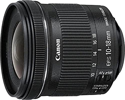 Canon 9519B009 - Objetivo para cámara EF-S 10-18mm f/4.5-5.6 IS STM + EW- #5638