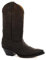 Grinders Arizonas Hoch Unisex Leder Cuban Heel Cowboy Stiefel Braun 38