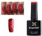 Bluesky S11N Mrs Claus Red Glitter Galore Nail Gel Polish UV LED Soak Off 10ml