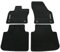 Skoda 566061404 Standard Textil Fußmatten 4X Stoffmatten Velours mit KODIAQ Schriftzug, schwarz