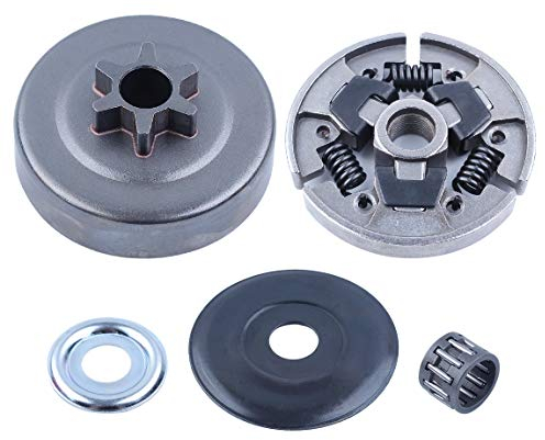 Haishine 3/20,3 cm -6t Kupplung Drum W/Kupplungssatz & Ritzel Passend für Waschmaschine für Stihl 017 018 021 023 025 MS170 MS180 MS210 MS230 MS250 Motorsäge