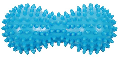 Fußroller Igel Massageball Igelball Fußmassage Roller für Arm Muskel Fuß Schmerzlinderung Entspannung (Blau)