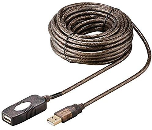 SM-PC® 15m USB 2.0 Verlängerung mit Verstärker Aktiv Erweiterung #996