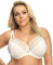 Gorsenia Dame Soft BH Bügeln Nicht Gepolstert Voll-Cup Große Brüste K441 Luisse, Hellbeige,90G
