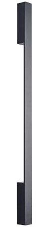 Arcchio LED Wandleuchte, Wandlampe Innen Ivano (Modern) in Schwarz aus Aluminium (2 flammig) - Wandstrahler Wandbeleuchtung Schlafzimmer/Wohnzimmer Flurleuchte
