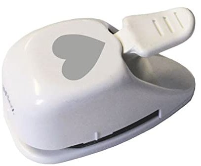 Artoz Papierstanzer - Kartenstanzer - Herz, 31mm - Stanze-Locher zum Kartenbasteln für Weihnachten, Einladungen, Hochzeit, Taufe, liebe Grüße und vieles mehr
