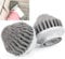 WPPQWP Spin Power Scrubber Replacement Brushes for Synoshi Cleaning Device Accessories, Electric Cleaning Brush, Joint Cleaner, for Cleaning Sinks Bathroom Taper Brush, Pack of 2