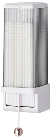 Baumwollbehälter - Wandhalter für Wattepads Make-up Wattepads Spender | Wandhalterung für Baumwollstempel mit Staubschutz R Organizer