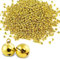 140 campanelle per fai da te, campanelle antiruggine, mini campanelle, 2024, piccole campane, per campanelle, matrimoni, decorazioni natalizie fai da te, 12 mm