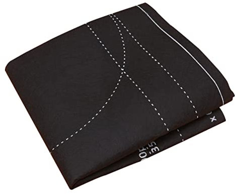 KONTONTY Puzzlematte 26x46 Zoll Schwarze Puzzle-filzmatte 3 Befestigungsbänder Leicht Zu Sortierende Aufbewahrungstasche Für Unterwegs