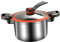 GREENADSCAPE Pentola Pressione Acciaio Inossidabile Manici Per Cucinare e Stufati Compatibile Induzione Design Ergonomico e