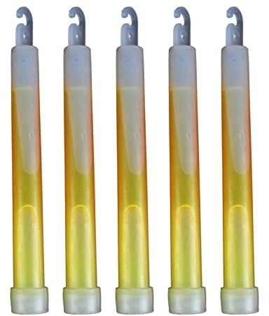 Uqezagpa Bâtons lumineux lumineux de survie avec outils de 12 heures de 15,2 cm