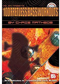 100 Fretless Bass Workouts QWIKGUIDE (Mel Bay Qwikguide)