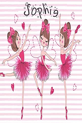 Journal for Sophie notebook 6 x 9, For Friends Journal, Best Friend Gift ,Mom