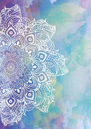 Mandala Notizbuch Kariert: A5 Softcover Matt