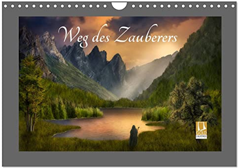 Weg des Zauberers (Wandkalender 2026 DIN A4 quer), CALVENDO Monatskalender: Ein Fantasy-Bilderbuch (CALVENDO Kunst)