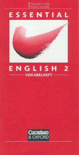 Essential English, Vokabelheft