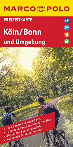 MARCO POLO Freizeitkarte 21 Köln, Bonn und Umgebung 1:110.000