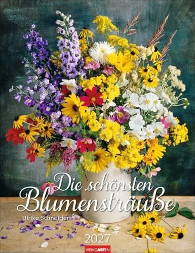 Die schönsten Blumensträuße Kalender 2027: Wandkalender mit 12 wunderschönen Blumen-Arrangements. Dekorativer Foto-Kalender für das Jahr. 30 x 39 cm Hochformat