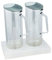 Müslispender Cerealienspender Spender 2 x 1,5 Liter Polycarbonat 3 Teilig