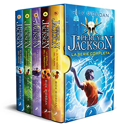 Percy Jackson y los dioses del Olimpo - La serie completa: (pack con: El ladrón del rayo | El mar de los monstruos | La maldición del Titán (Salamandra Bolsillo)