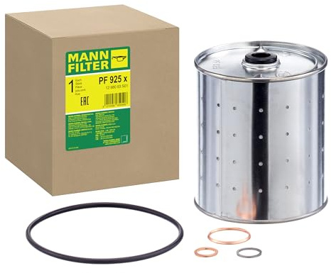 MANN-FILTER, PF 925 x Oil Filter | For Trucks & Buses, Highest Filtration Performance, Engine Protection, High Quality Sealing, True OE Engineering
