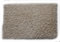 Castle Hill Zotteliger Badteppich, 100% Baumwolle, Chenille, mit Latex-Rückseite, 43 x 61 cm, Elfenbeinfarben
