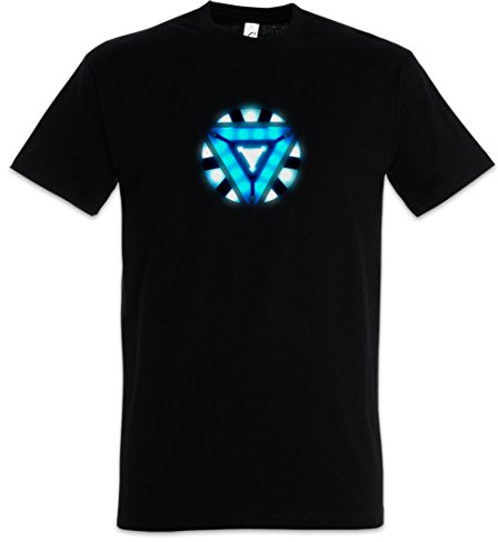 Urban Backwoods Arc Reactor III Men T-Shirt Black Size M