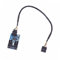 iHaospace USB Hub Intern Motherboard USB 2.0 9-poliger Header 1 bis 2 Extension Hub Splitter Adapter 30CM - USB Splitter 1 zu 2 / Mainboard Erweiterungssteckplatz USB 2